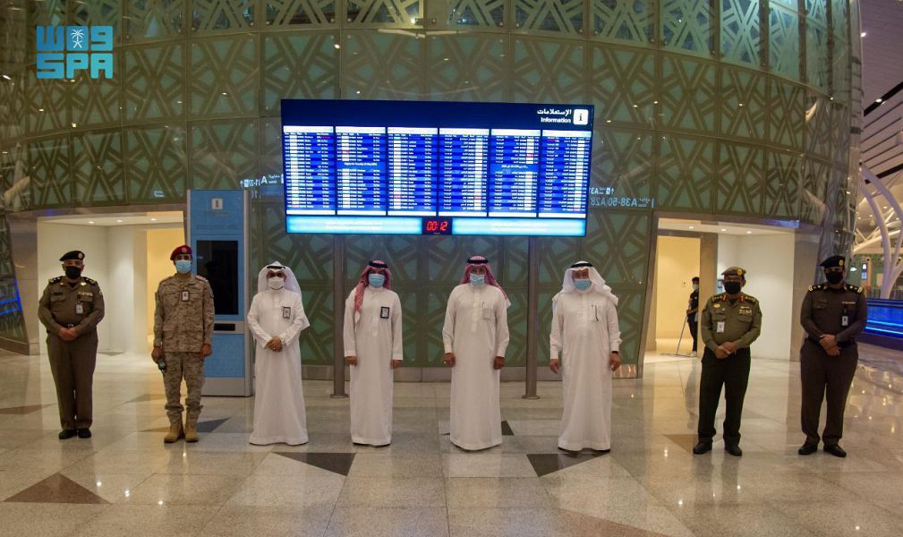 مطار الملك عبدالعزيز الدولي بجدة يشهد انطلاق الرحلات الدولية
