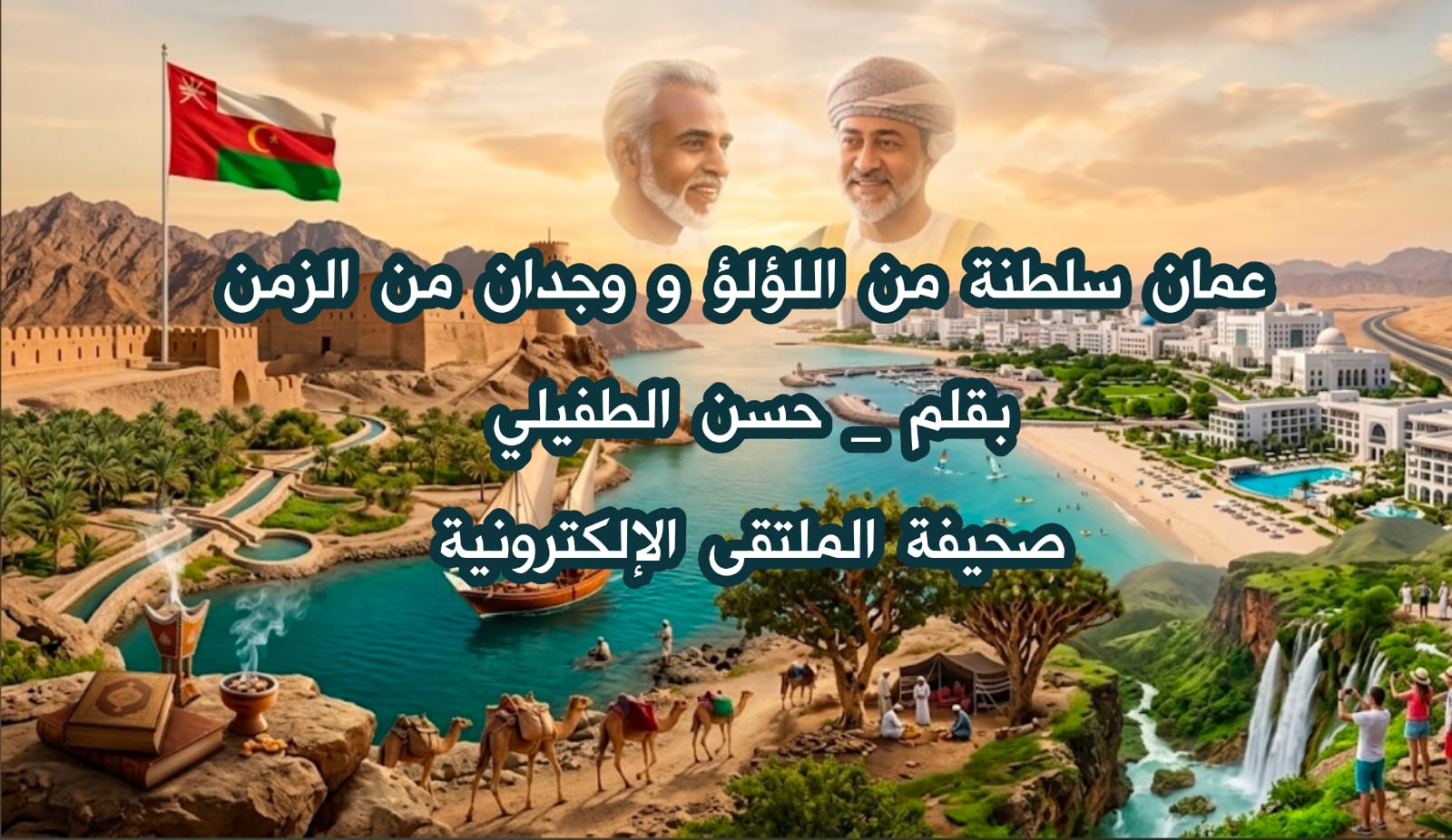 عمان سلطنة من اللؤلؤ و وجدان من الزمن