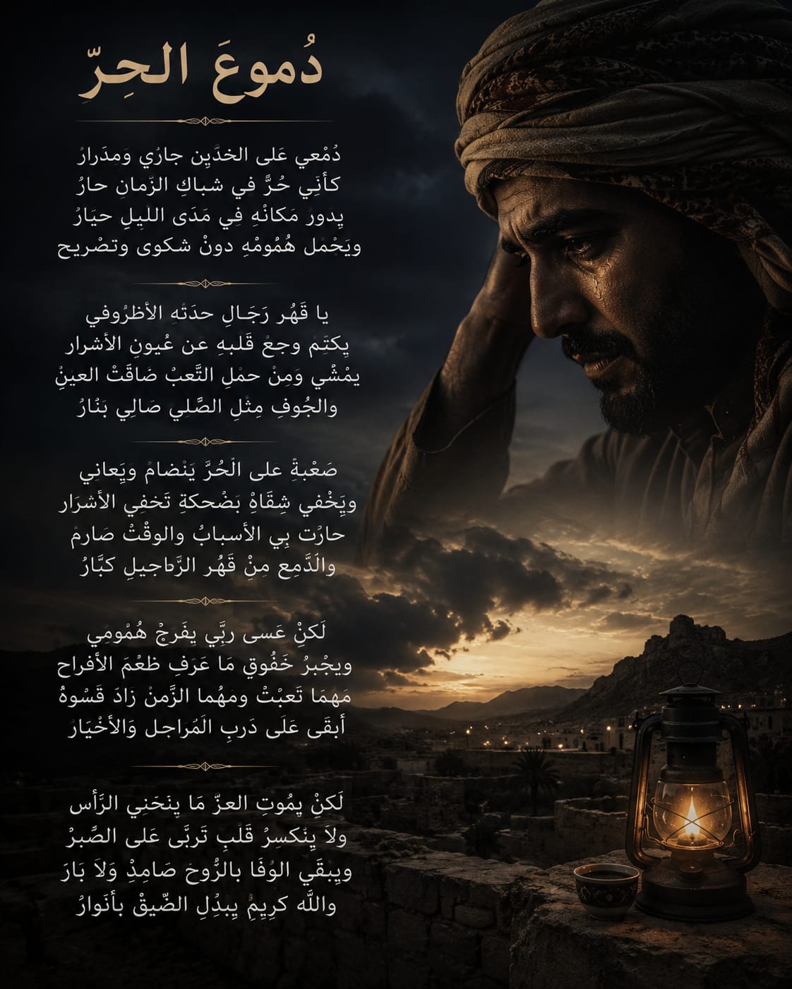 دموع الحرّ